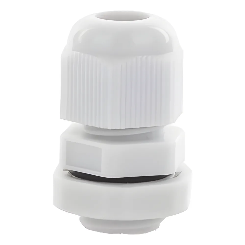 Conector Plástico Gris  Tipo Glándula para Cable de 3.5 a 6 mm de Diámetro. – vista 3