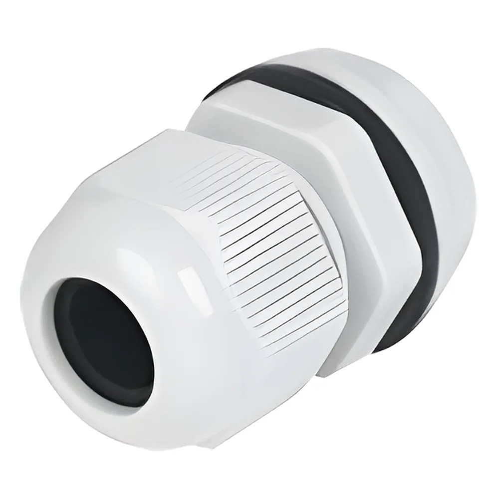 Conector Plástico Tipo Glándula para Cable de 6 a 12 mm de Diámetro.