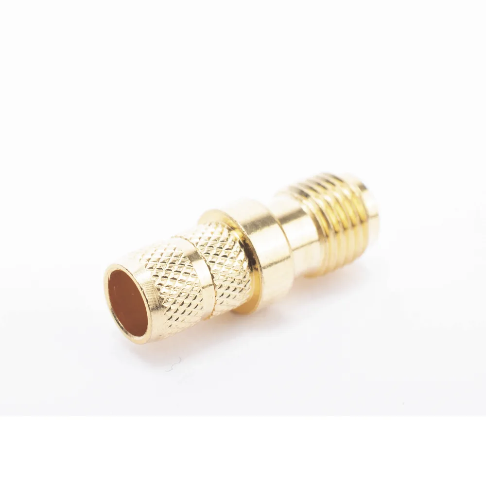 Conector SMA Hembra Inverso de Anillo Plegable para Cable RG-8/X, 9258, LMR-240, LMR-240UF,  LMR-LW240, Oro/Oro/Teflón. – vista 4