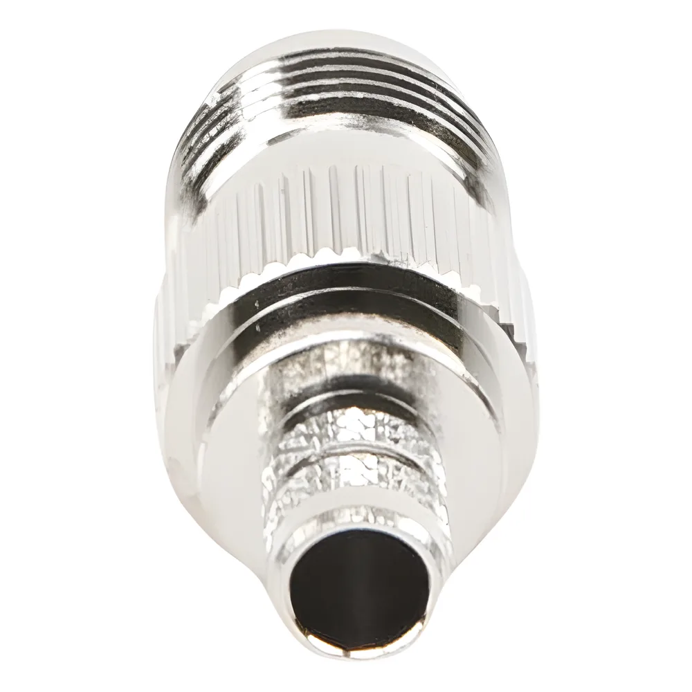 Conector TNC Hembra de Anillo Plegable para Cables RG-8/X, LMR-240, Grupo X, Níquel/ Oro/ Delrin. – vista 2