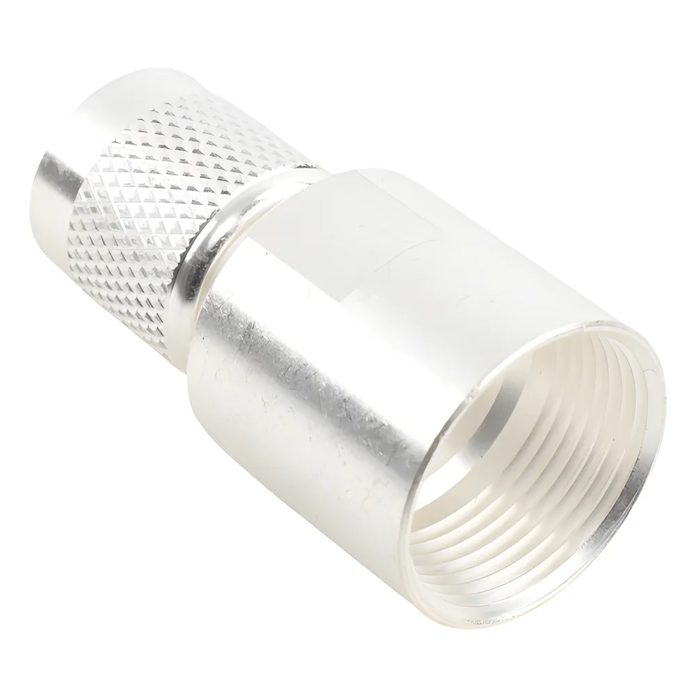 Conector TNC Macho de Rosca en 50 Ohm para cable LMR-400, 9913, 8214, CNT-400, RG8/U-SYS, RFLASH-1113, Plata/ Oro/ Teflón. – vista 2