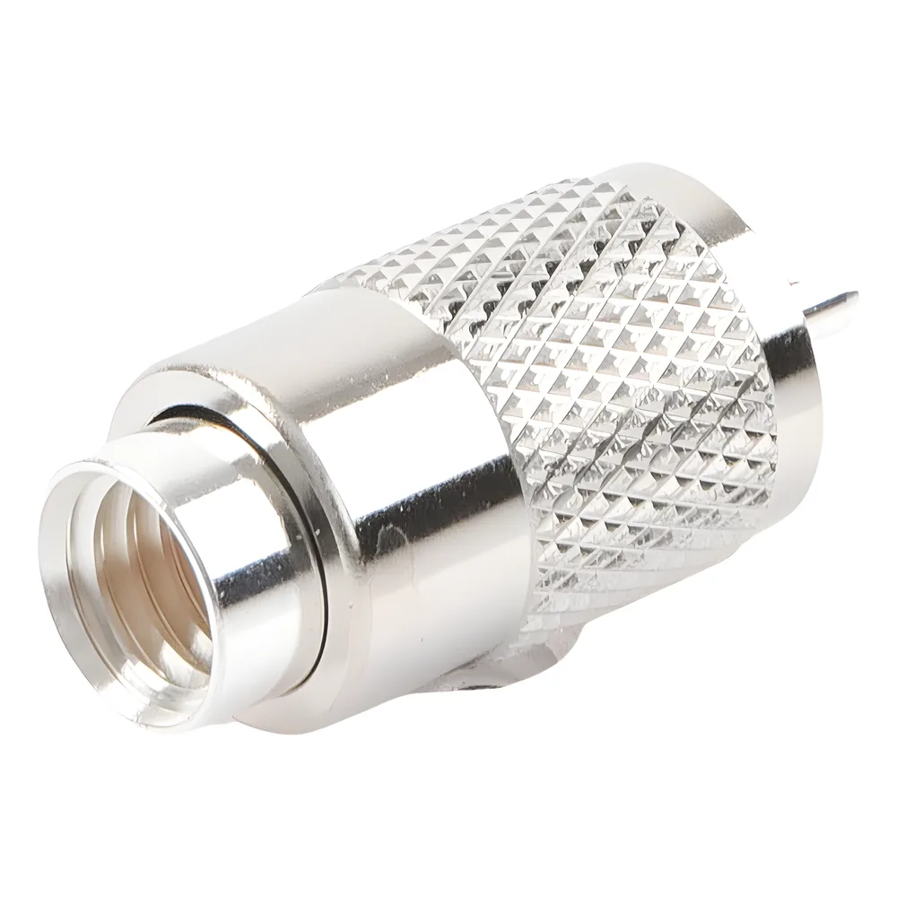 Conector UHF Macho (PL-259) para cables LP-400, RG-8/U, RG-8U-SYS, 8237, 8267, 8268, 9913, CTN-400, 7810, 8214, 7810A, RFLASH-1113, LMR-400, Plata (Concha-Níquel)/ Plata/ D.A.P. (Fibra Sintética) – vista 2