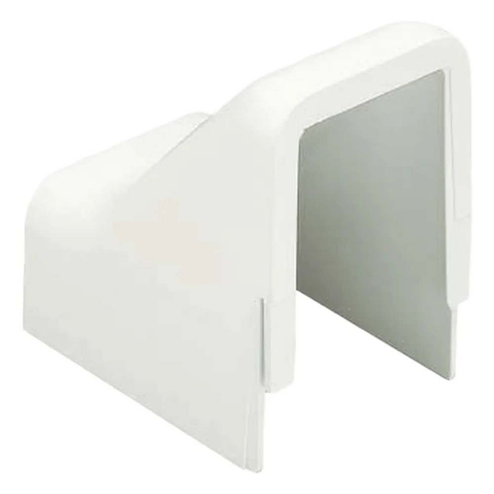 Conexión para techo falso/entrada, para uso con canaleta LD10, material ABS, Color Blanco