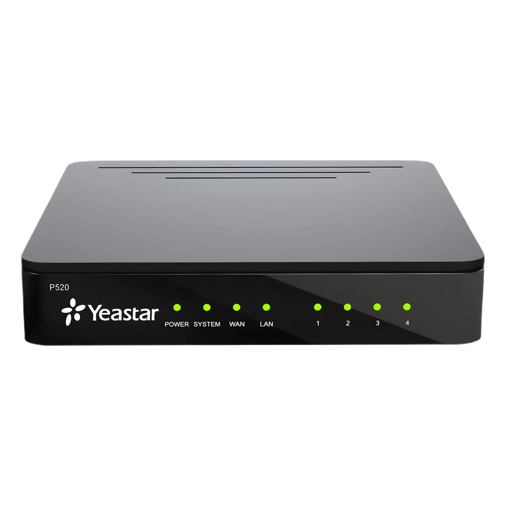 Conmutador IP PBX Modular / 20 Extensiones / 10 Llamadas Simultáneas / Hasta 4 Puertos FXO/FXS / Grabación de Llamadas Nativa / Linkus UC Móvil y Escritorio / Integración WhatsApp y CRM / Transcripción IA