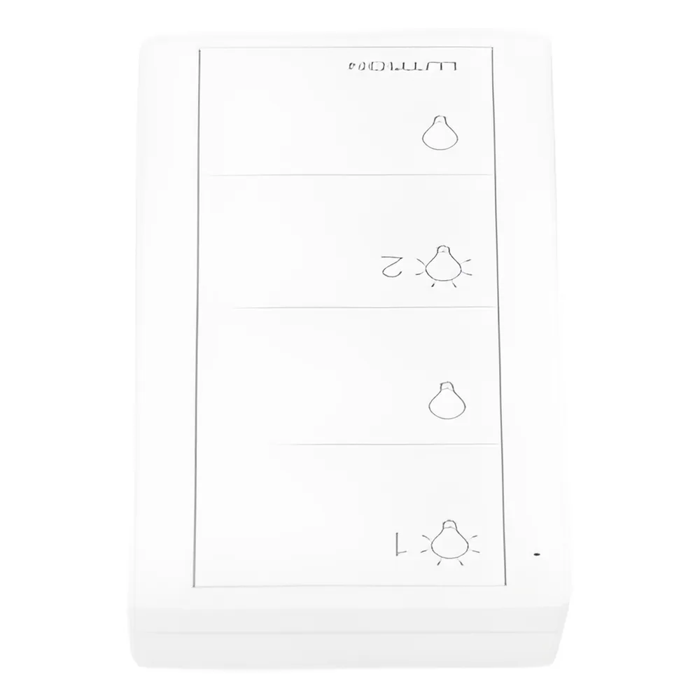 Control Pico inalámbrico de 4 botones para encender y apagar dos grupos de luces, con batería de 10 años, compatible con Caseta Wireless, RadioRA 2 y HomeWorks QS – vista 4