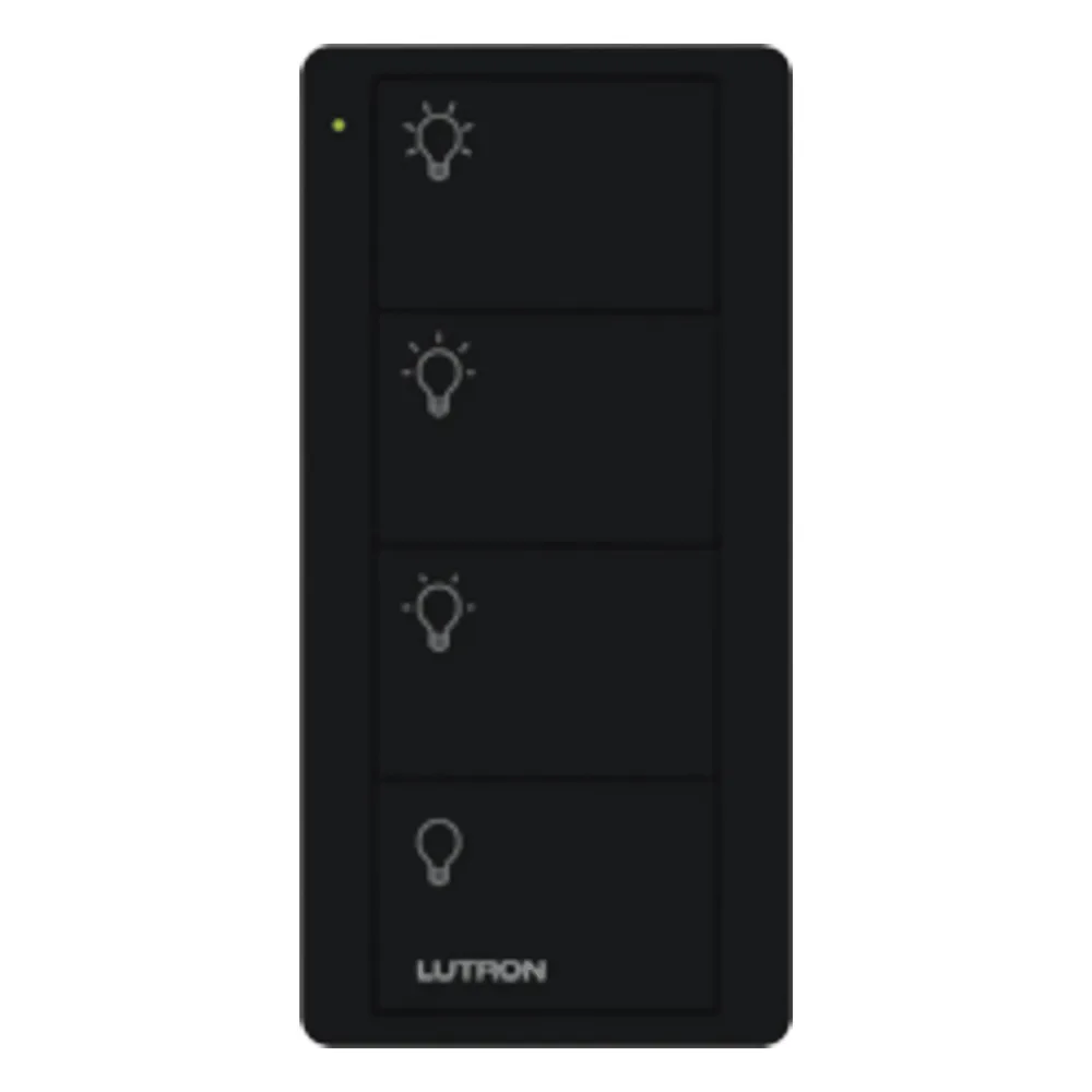 Control remoto inalámbrico Pico de 4 botones para atenuadores e interruptores Lutron
