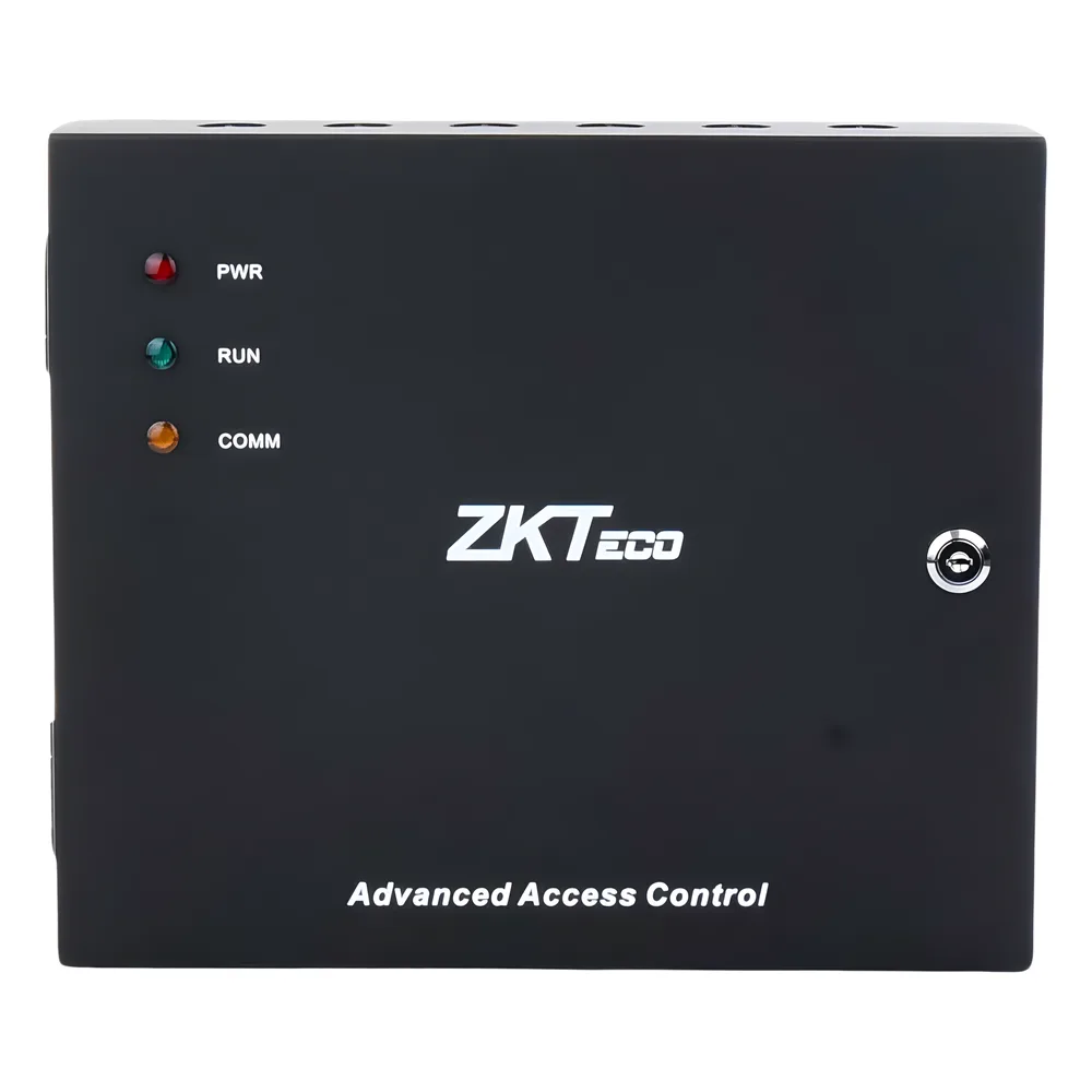Controlador de Acceso 4 Puertas / 3,000 Huellas 30,000 Tarjetas / TCP/IP / Gabinete Metálico y Fuente 12V 5A – vista 2