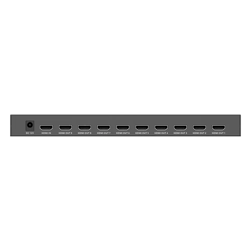 Controlador de video Wall | 1 entrada de fuente fuente HDMI a 9 salidas HDMI | 3x3 | 4K60Hz – vista 4
