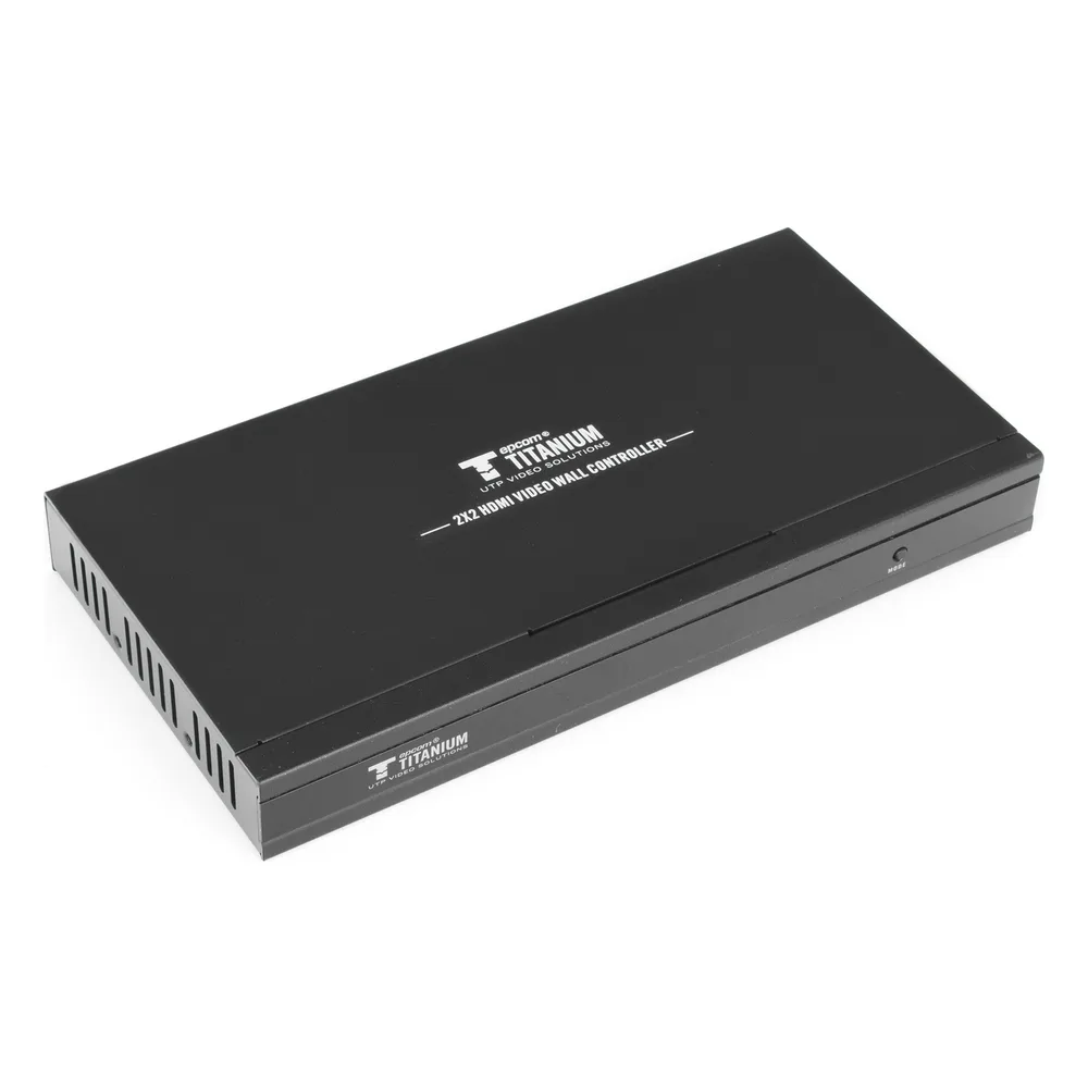 Controlador de VIDEOWALL  de 2 x 2 / Distribuye en 4 pantallas el video de 1 Entrada HDMI  / Resolución 1080p a 60 Hz. / Salida de audio de 3.5mm / Modo pantalla Completa o Modo Clon / Muy Fácil de crear una pared de Video Wall – vista 3