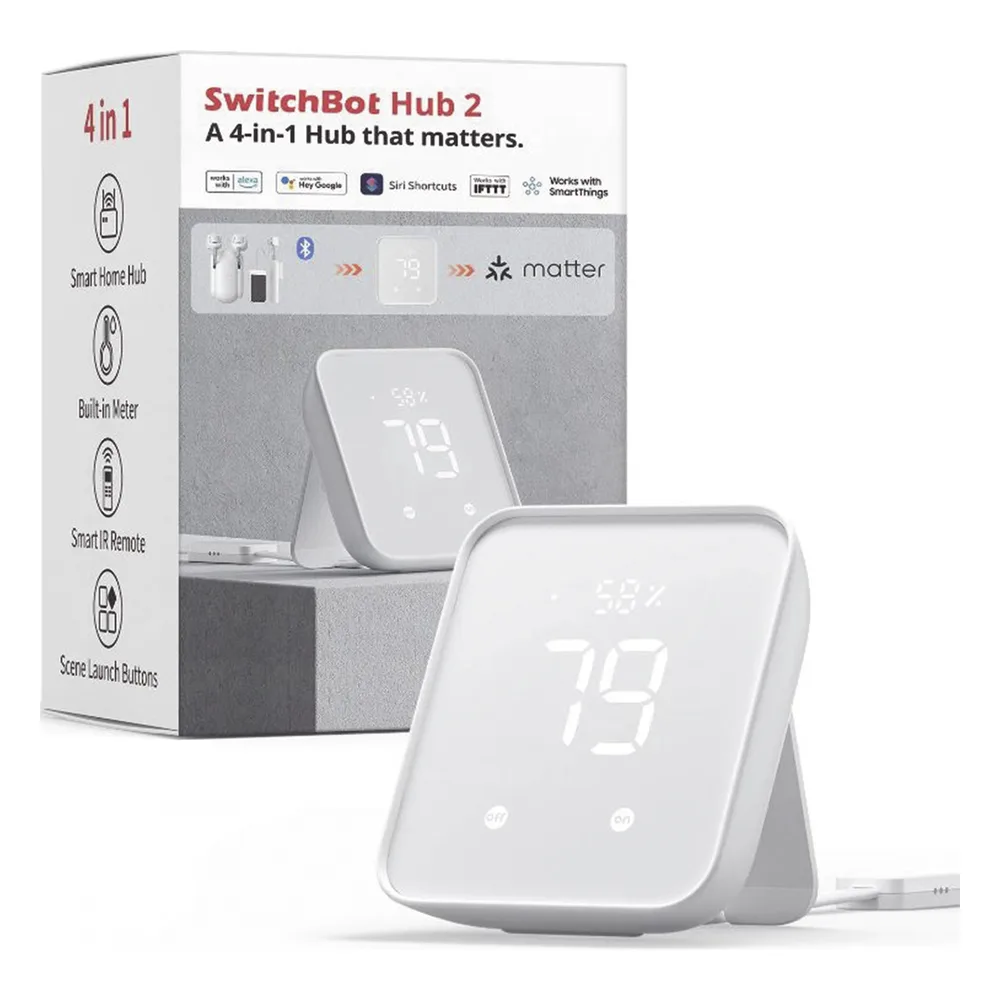 Controlador HUB principal para dispositivos SwitchBot, Señal Wifi y BLUETOOTH – vista 5
