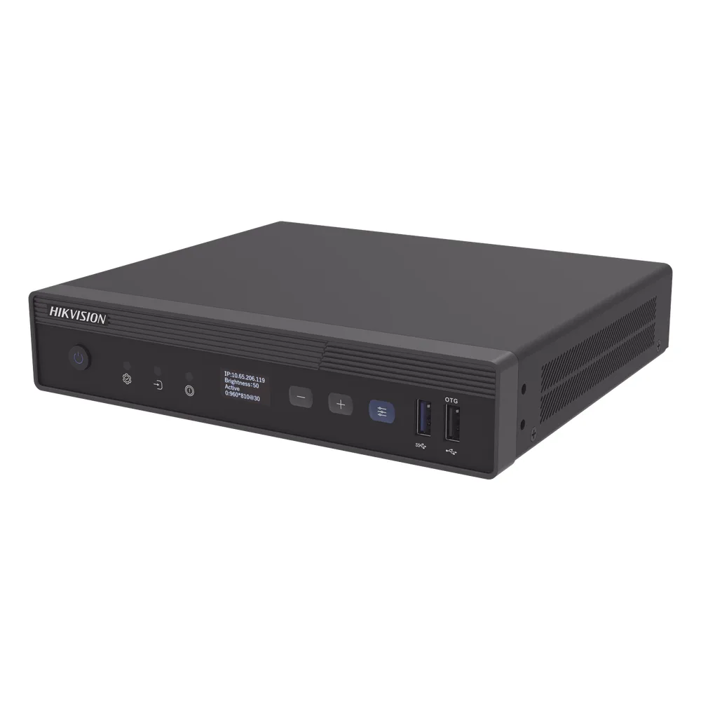 Controlador LED para Videowall / Configuración WEB / Android Interconstruido / 4 Puertos de Video / Compatible con Paneles LED Hikvision