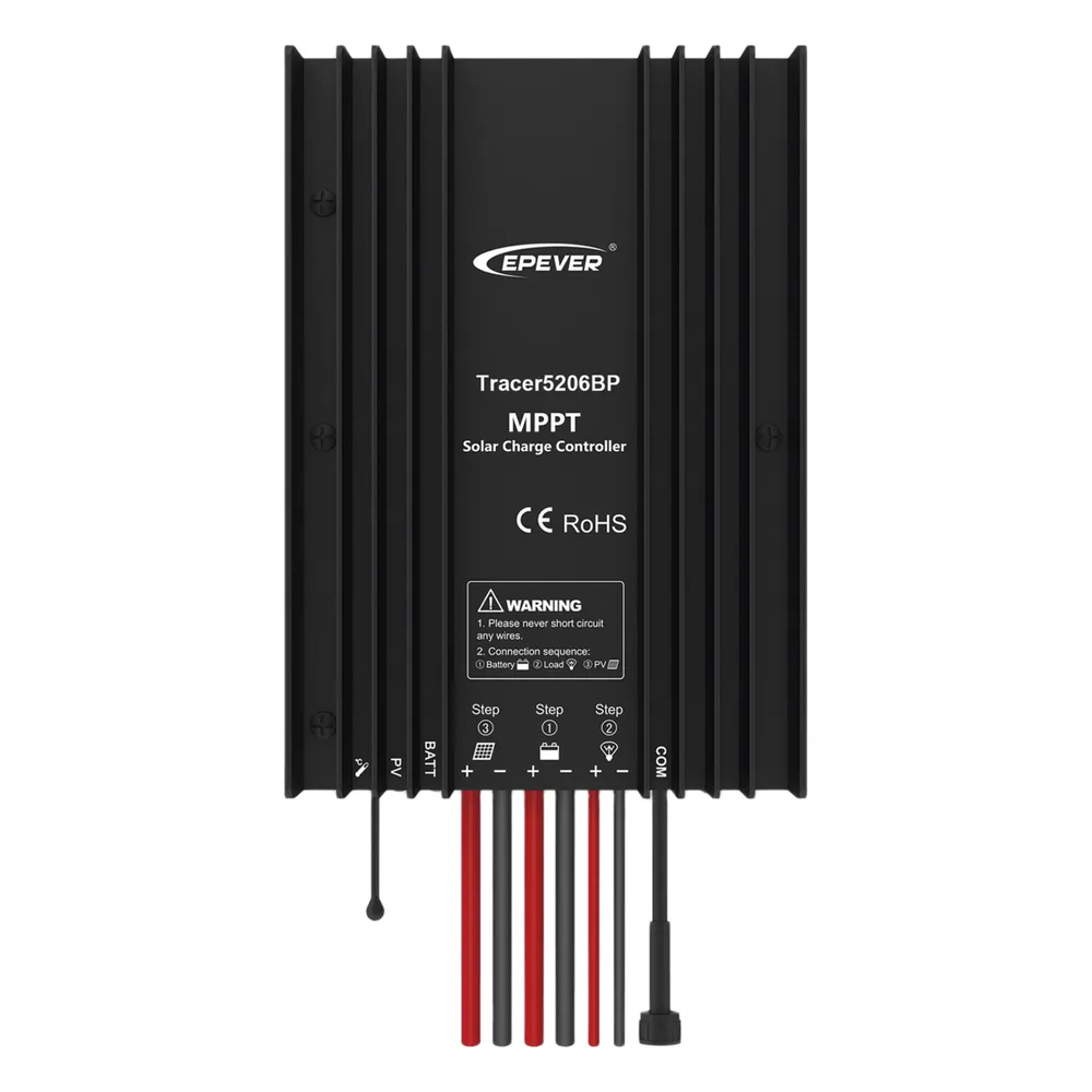 Controlador Solar MPPT / 20A / 12/24V / Voc 100V / RS-485 / Baterías Litio / IP68