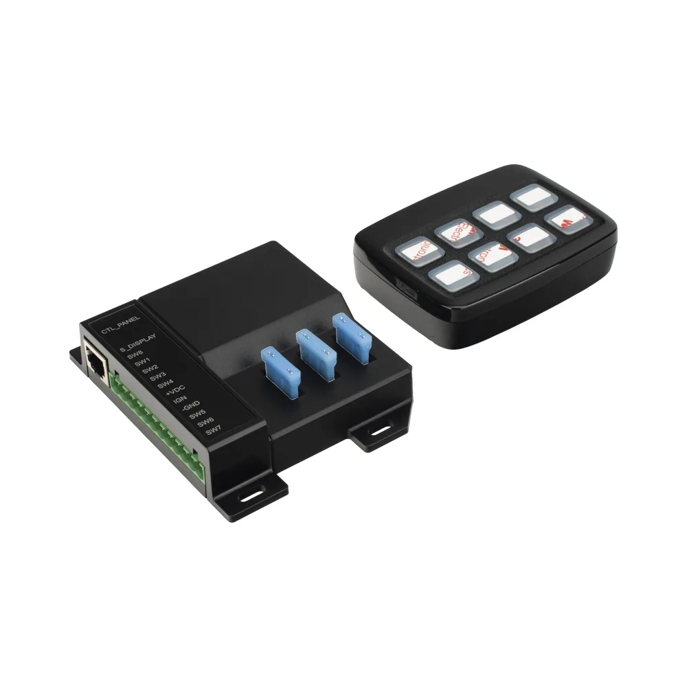 Controlador Universal de 8 interruptores, con Montaje Fijo y de Succión – vista 5