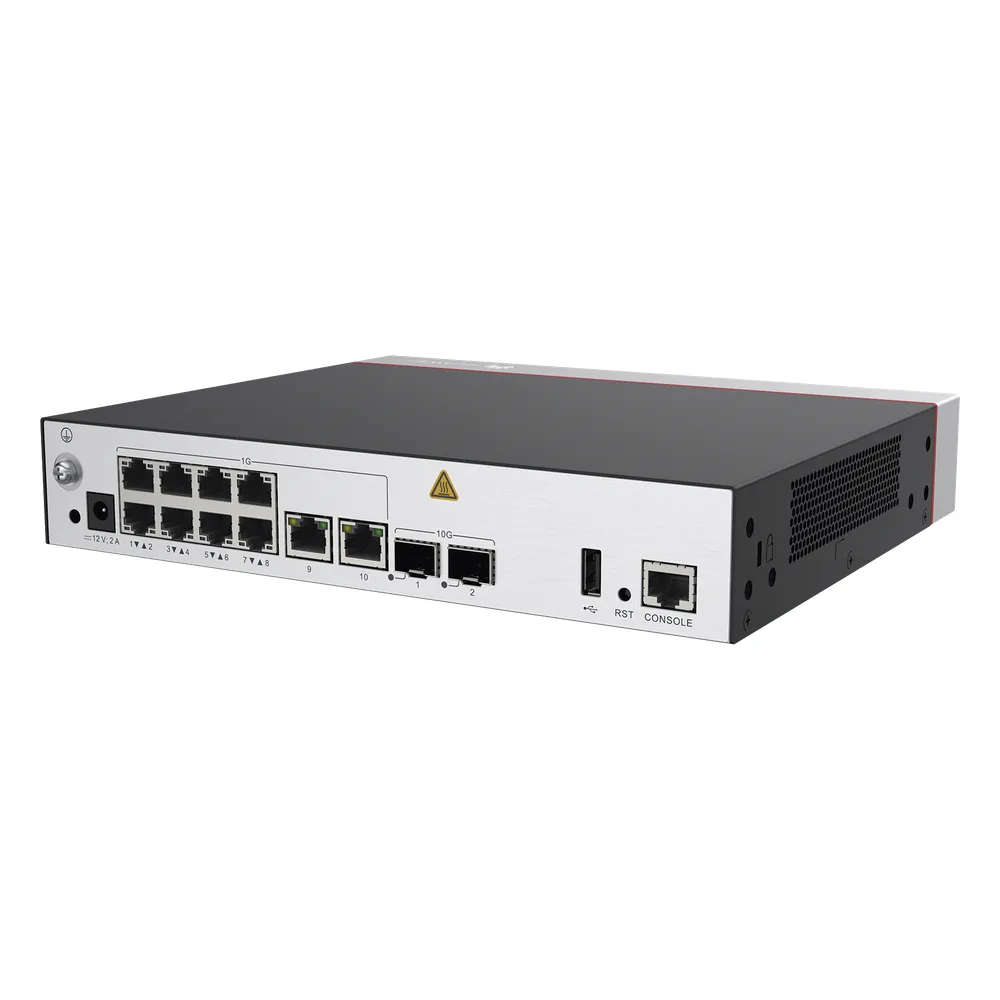 Controladora de Puntos de Acceso / 10 puertos 10/100/1000 Mbps / 2 puertos 10GE SFP+ / Hotspot 2.0 / Roaming Capa 2 y 3 / Rendimiento 10 Gbps / Soporta 256 APs / Hasta 2048 Clientes – vista 3