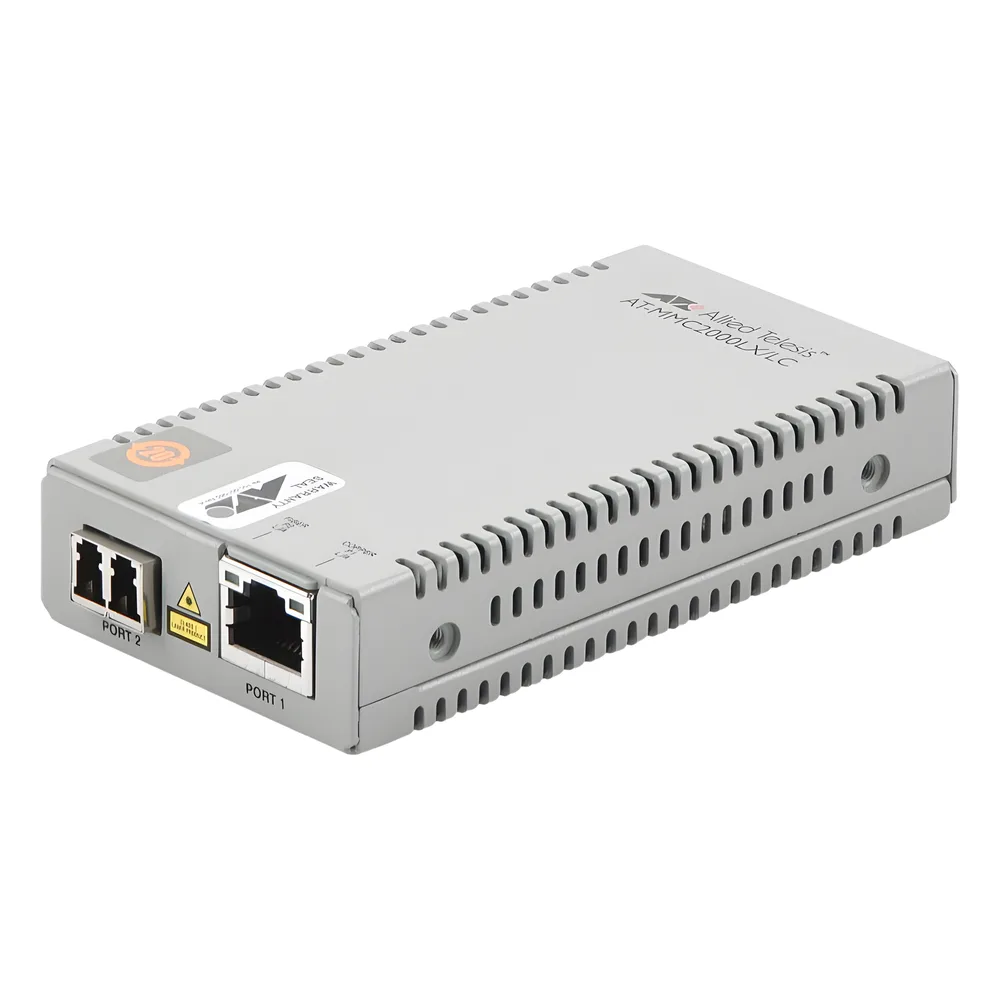 Convertidor de medios Gigabit Ethernet a fibra óptica, conector LC, monomodo (SMF), versión TAA (Trade Agreement Act), 10 km – vista 2