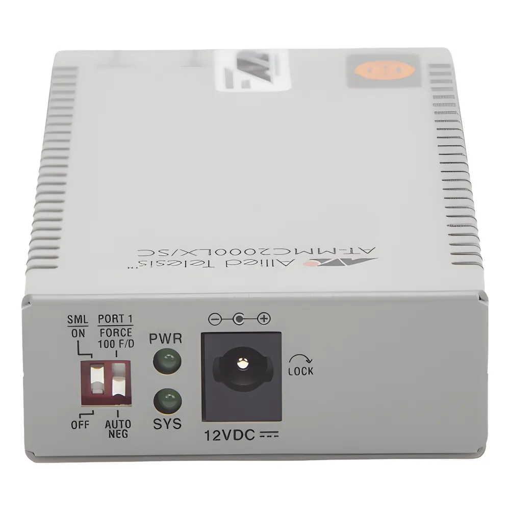 Convertidor de medios Gigabit Ethernet a fibra óptica, conector SC, monomodo (SMF), versión TAA (Trade Agreement Act), 10 Km – vista 4