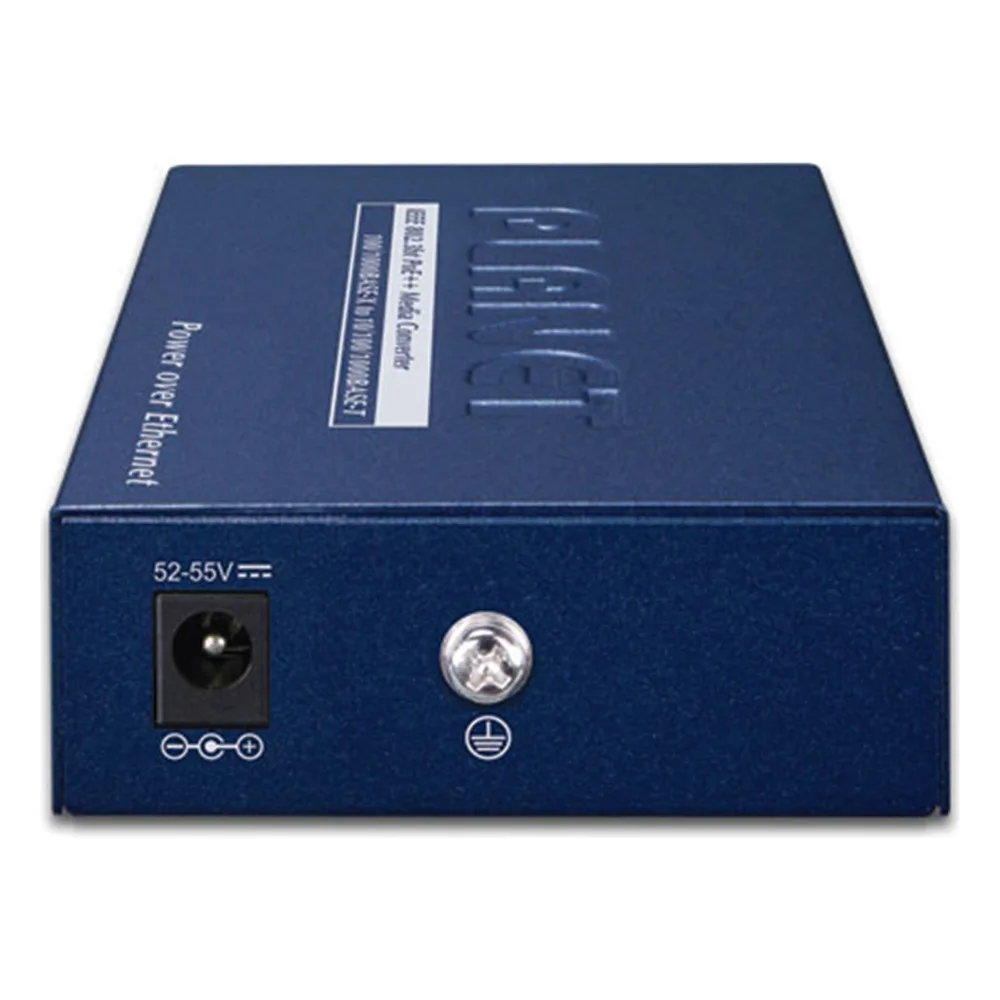 Convertidor de Medios PoE, 1 Puerto RJ45 Gigabit con Salida PoE 802.3af/at/bt (Hasta 60 W)/ 1 Puerto SFP 100/1000BASE-X – vista 3
