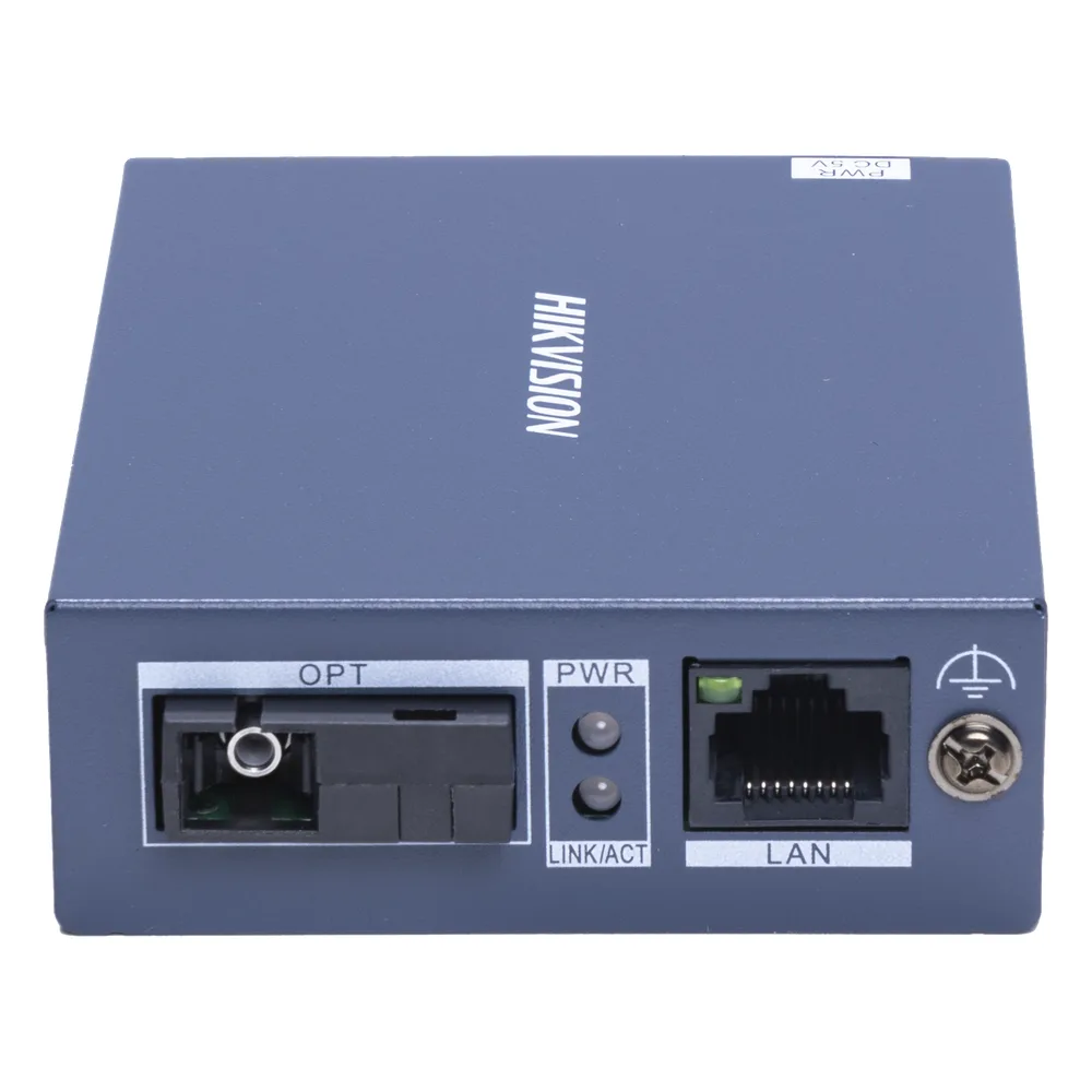 Convertidor Fibra Óptica / Receptor / Monomodo (RX) / 1 Puerto SFP (SC) 100 Mbps / 1 Puerto RJ45 10/100 Mbps / HASTA 20 KM / Plug and Play