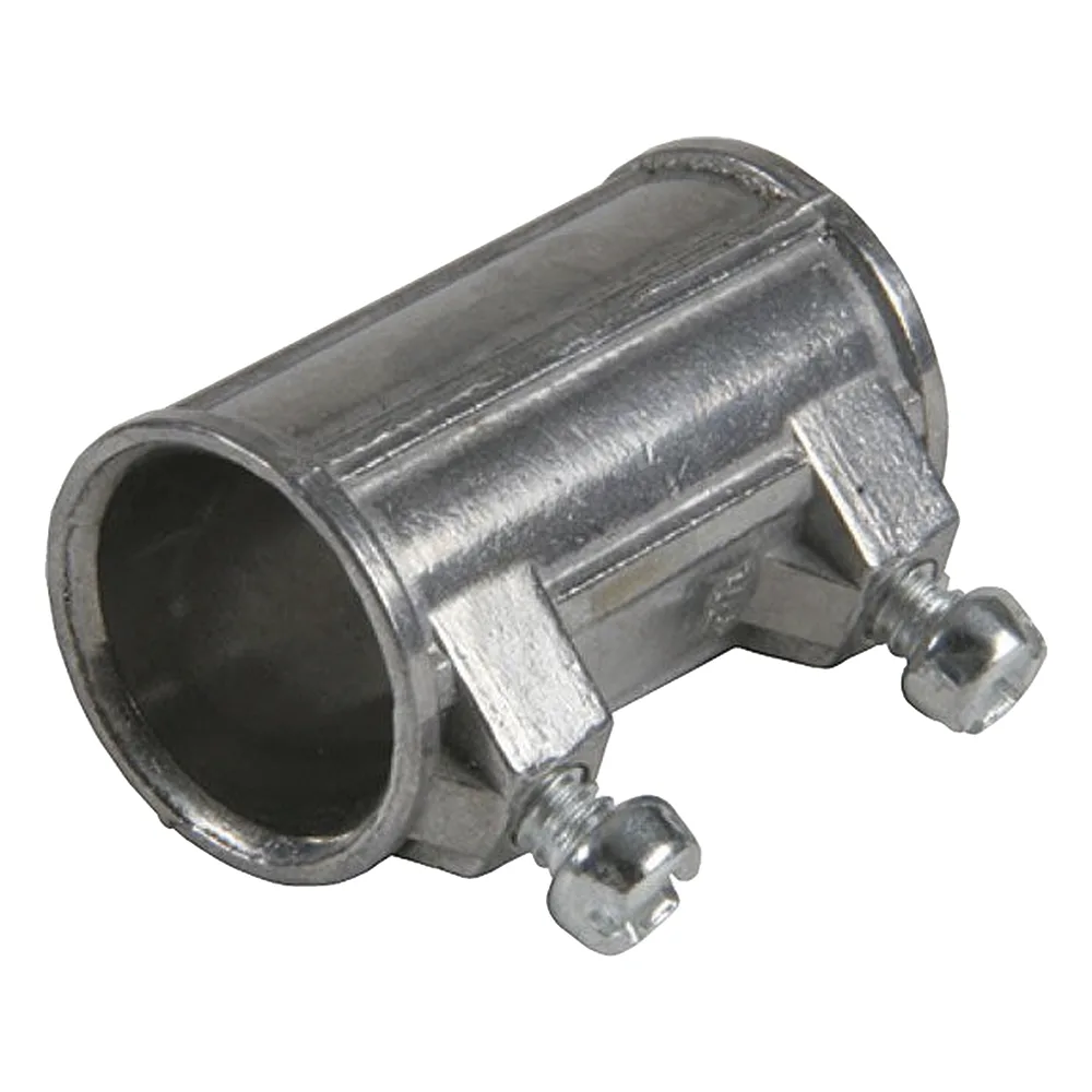 Cople de 1 1/2" para Tubo Pared Delgada con Tornillos Opresores.