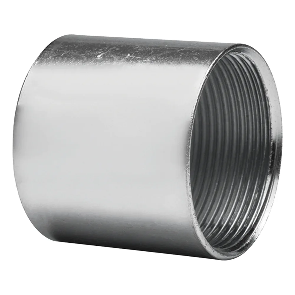 Cople Galvanizado  de 1" (25 mm) para Tubo Conduit Cédula 40.