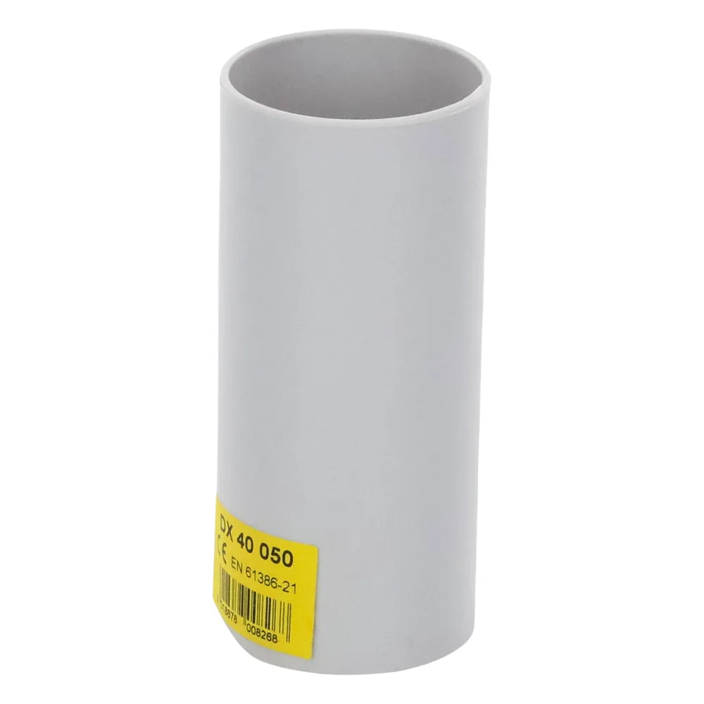 Cople (Unión) para tubería rígida, PVC Auto-extinguible, de 50 mm – vista 2