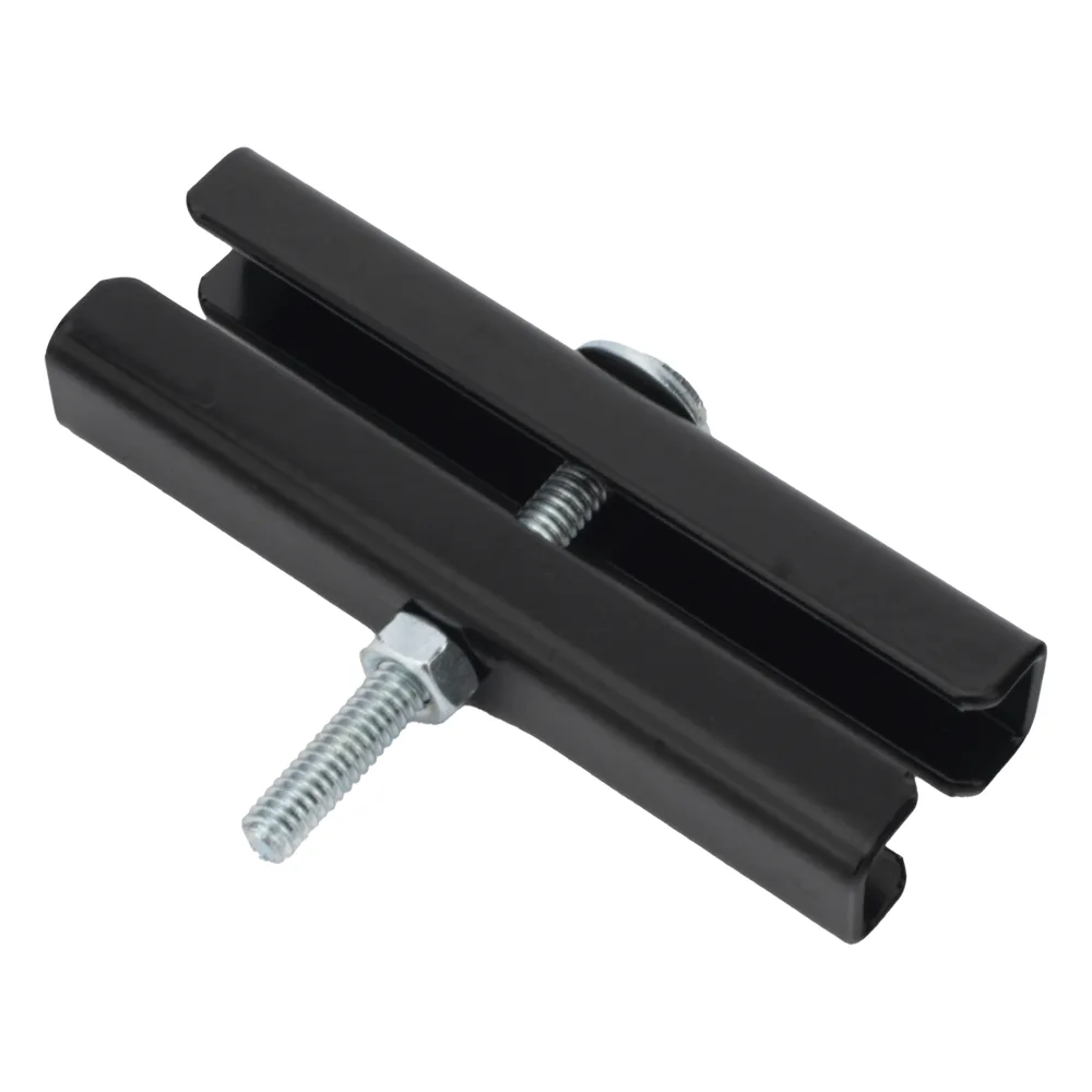 Coples para Escalera Tubular de 1.5" de Peralte y 12" de Ancho, Acabado con Pintura Epóxica Color Negro, Ideales para la Unión de Tramos de Escalera Tubular, Se Requieren 2 Coples por Cada Unión – vista 3