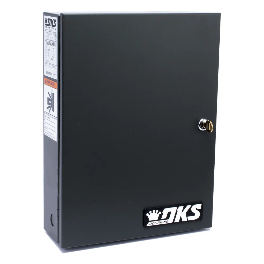 Cuadro de Mando Para Operadores Abatibles Doorking 6006-380 / Soporta Respaldo de Baterias – vista 2