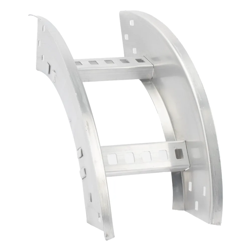 Curva Vertical Exterior de Aluminio de 90° Perfil Z / Peralte 3 1/4" / Ancho 6" / Radio 8" / Incluye Tornillería