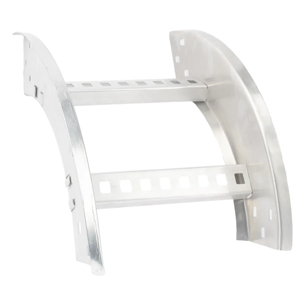 Curva Vertical Exterior de Aluminio de 90° Perfil Z / Peralte 3 1/4" / Ancho 9" / Radio 8" / Incluye Tornillería (CHVE90EZ314R8X9AK)