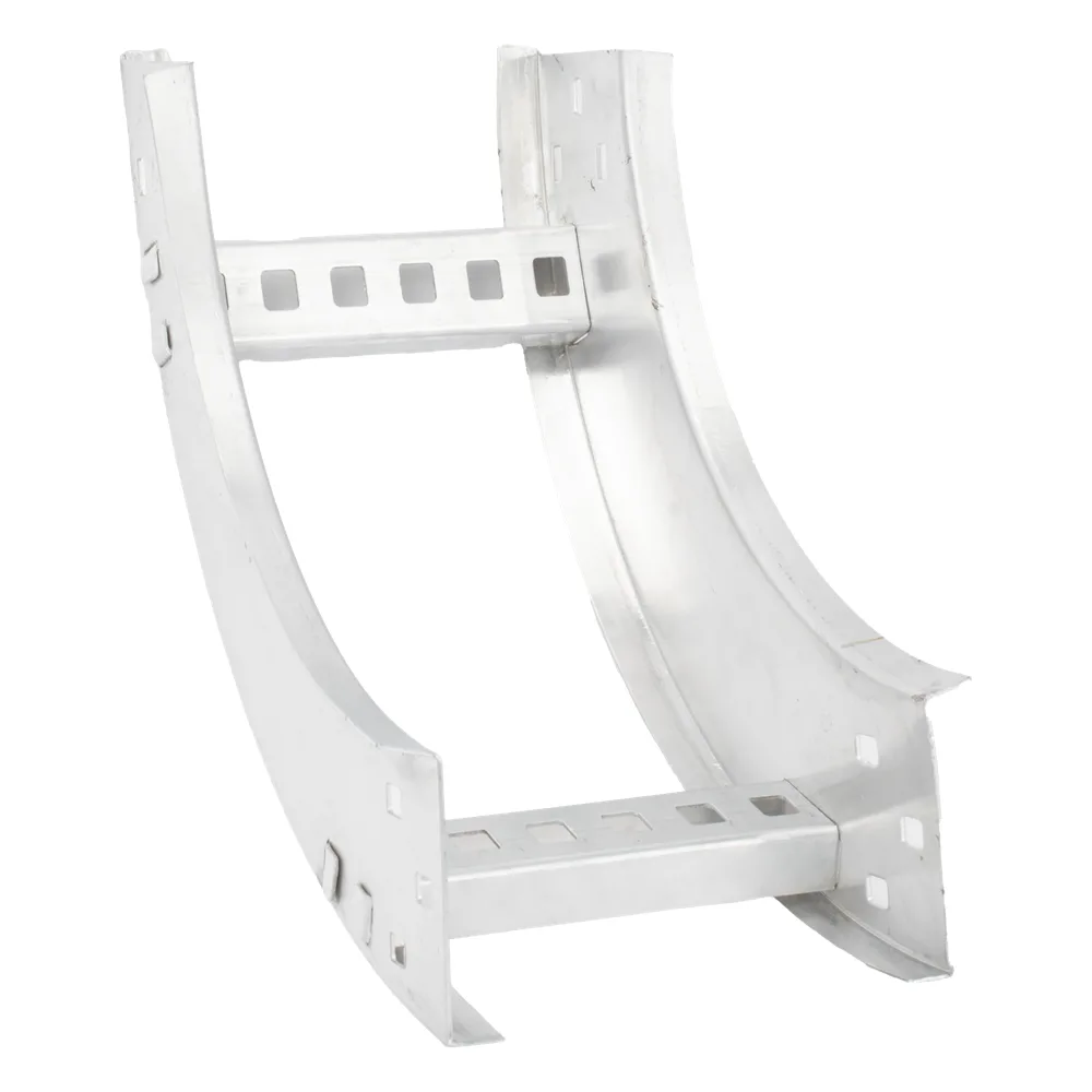 Curva Vertical Interior de Aluminio de 90° Perfil Z / Peralte 3 1/4" / Ancho 6" / Radio 8" / Incluye Tornillería