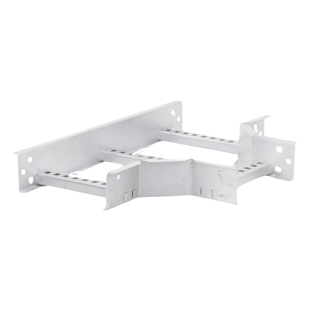 Derivación "T" Horizontal de Aluminio Perfil Z / Peralte 3 1/4" / Ancho 9"/ Radio 8" / Incluye Tornillería (CHTHEZ314R8X9AK) – vista 2