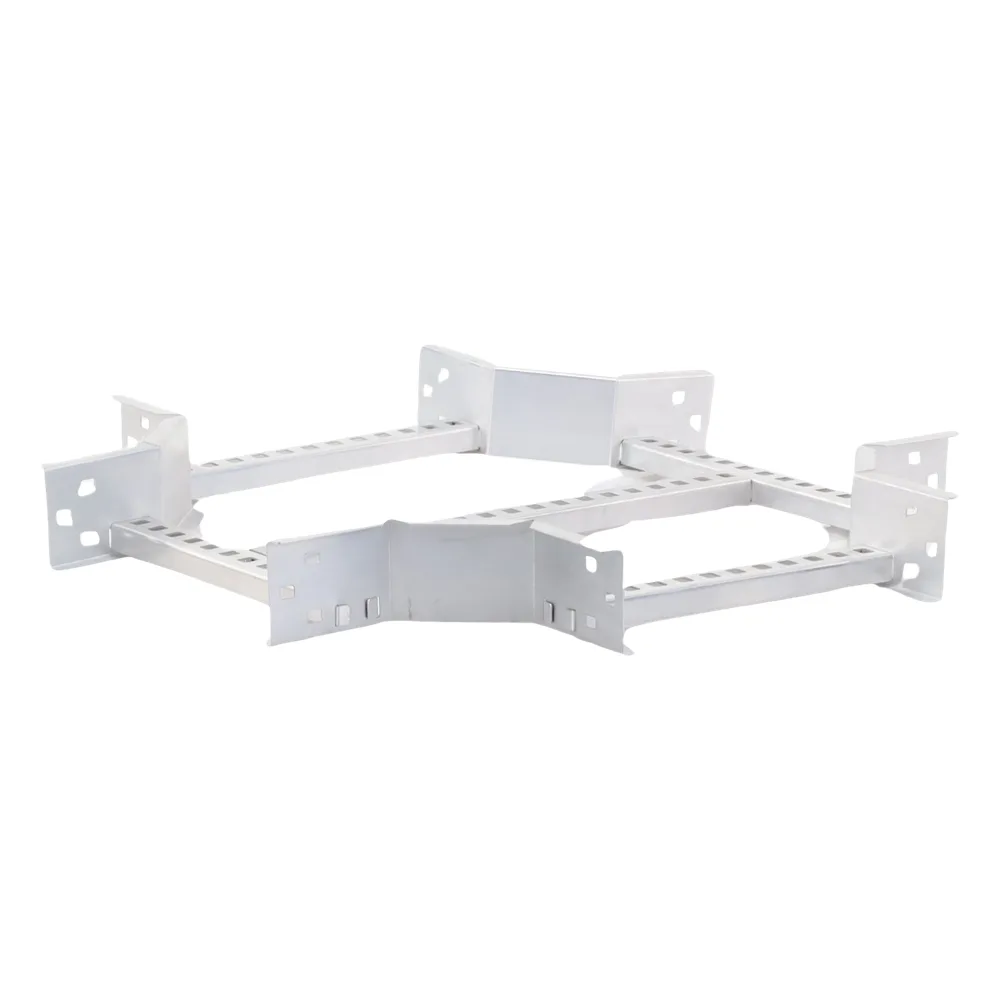 Derivación "X" Horizontal de Aluminio Perfil Z / Peralte 3 1/4" / Ancho 12"/ Radio 8" / Incluye Tornillería (CHXHEZ314R8X12AK) – vista 3