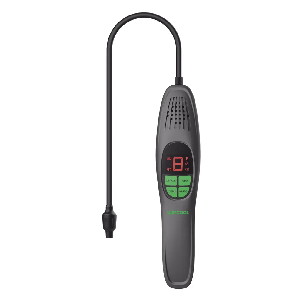 Detector de Fugas de Refrigerante LKF2 / Sensor con Diodo Calentado / Pantalla LCD / Detección ≤3 g/año / Tiempo Reacción ≤3 segundos / Sonda Flexible 420 mm / Batería AA 7 horas