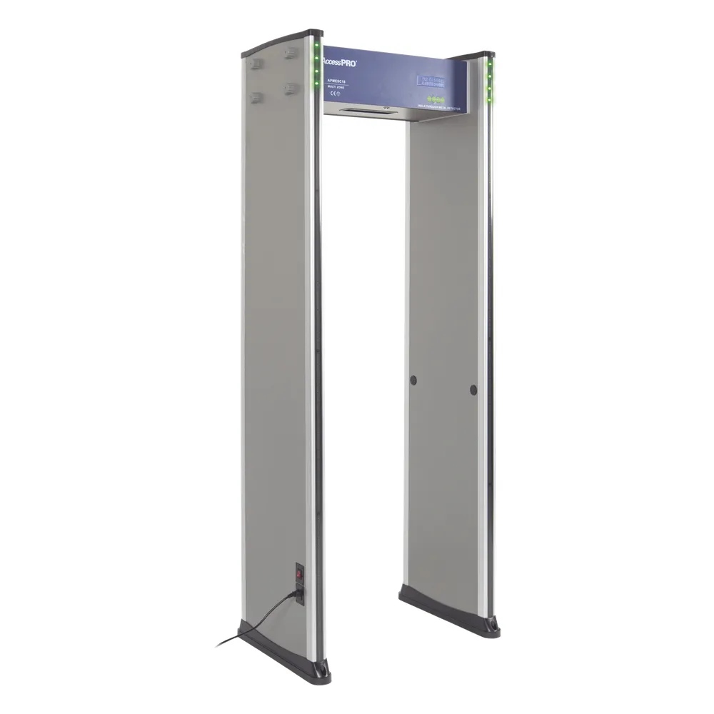 Detector de Metales de 18 zonas/ Uso en Interior/Programación con Control Remoto / Contador de Personas – vista 2