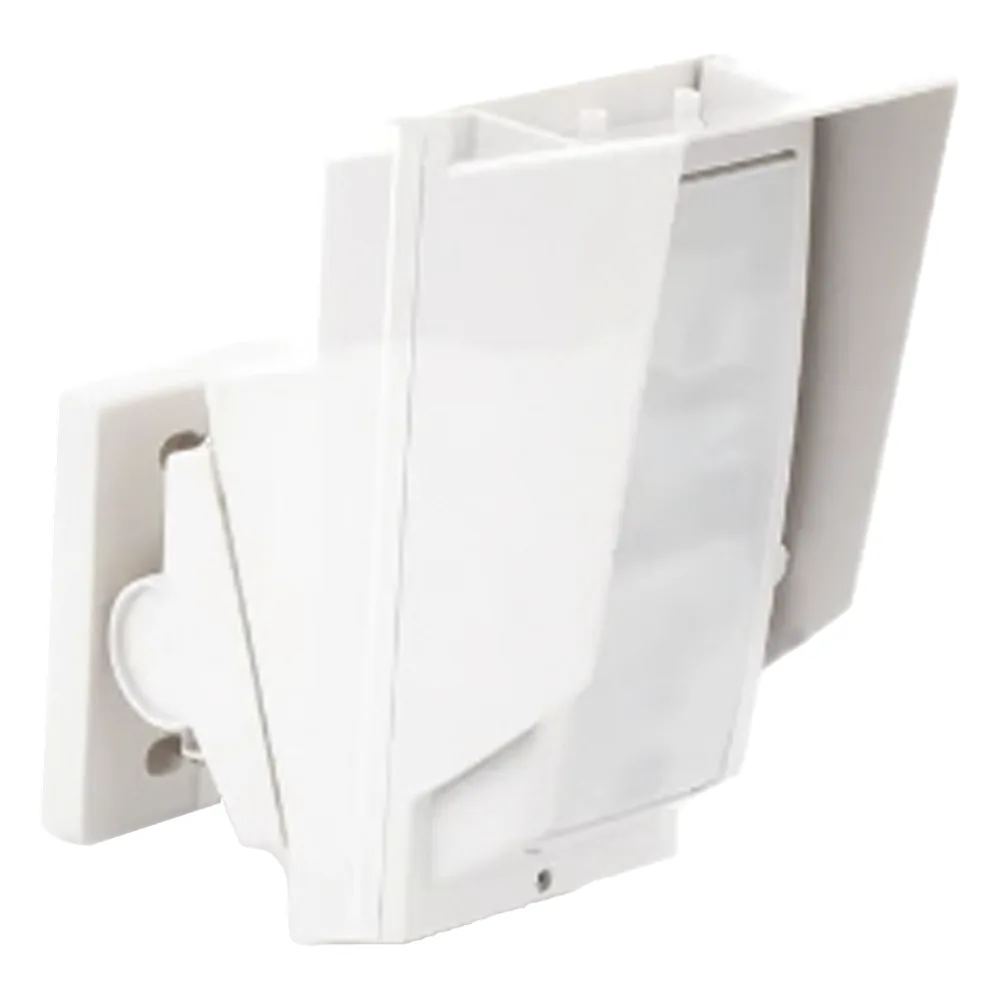 Detector de Movimiento PIR / 100% Exterior / Cableado / 24 m (78.7 ft) de Alcance / IP65 / Giro 180° / Instalación a 3 m / Compatible con Cualquier Panel