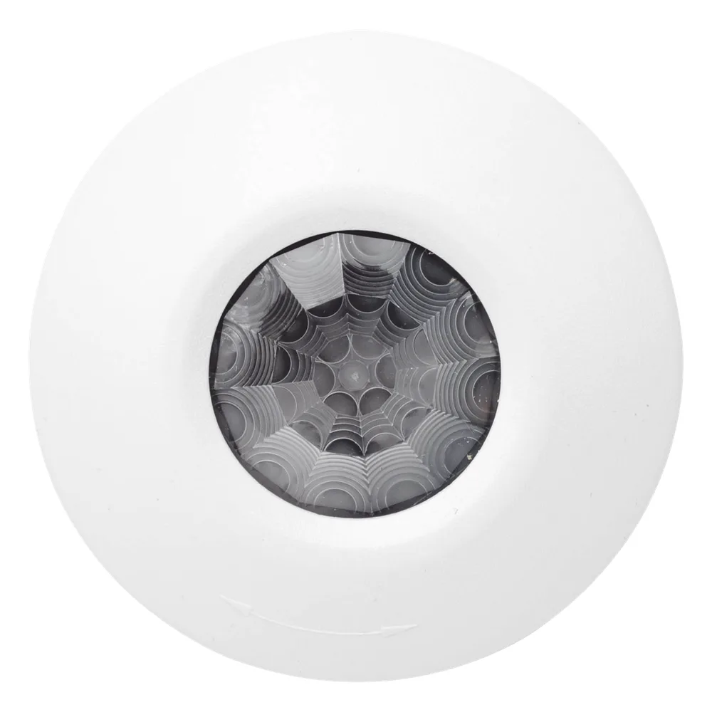 Detector de movimiento PIR de techo con cobertura 360° y lente de 31 zonas para interiores
