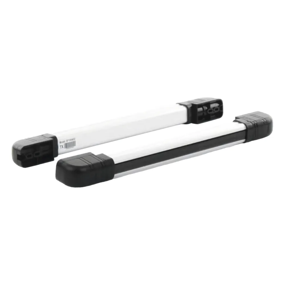 Detector de Rayo Fotoeléctrico / Tipo Cortina / 2 rayos / 0.48mts de Alto / 100 mts en exterior / Alimentación 12Vcc
