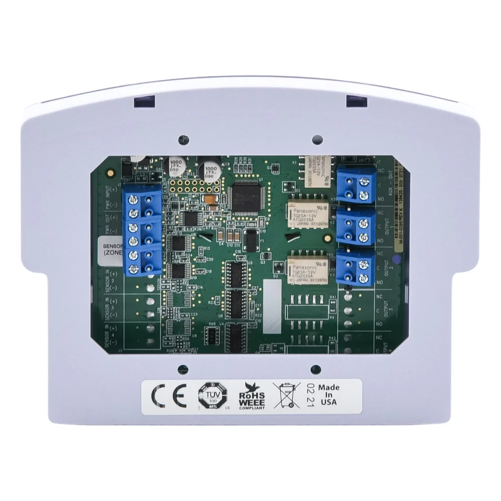 Detector de temperatura y humedad, capacidad 2 zonas, incluye una zona con sensor de temperatura y 1 zona libre – vista 6