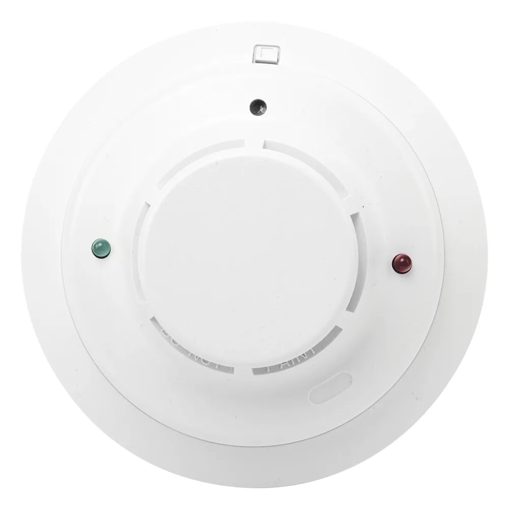 Detector direccionable de humo fotoeléctrico con sensor térmico de temperatura fija, protocolo de 2 hilos