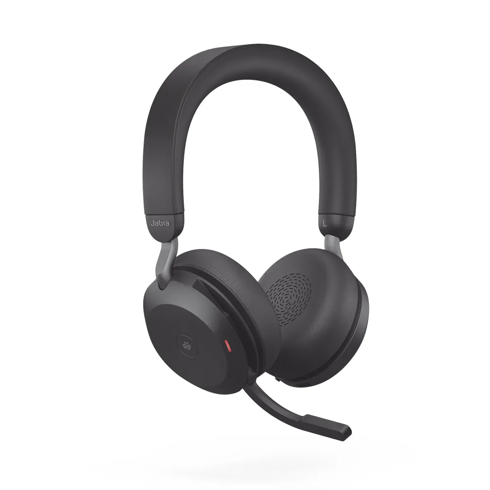 Diadema / Auricular Jabra Evolve2 75 Stereo / Bluetooth 5.2 + USB-A / ANC Avanzado / 8 Micrófonos MEMS (27599-999-999)