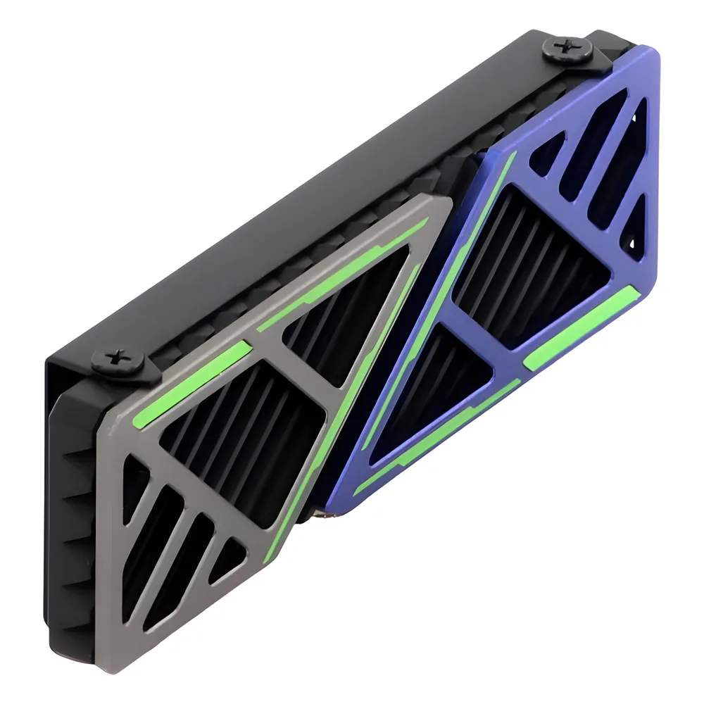 Disipador de Calor para SSD M.2 2280 / Aleación de Aluminio / Reducción ≤25°C / Compatible PC Escritorio y PS5 / 73 x 22 x 9 mm – vista 6