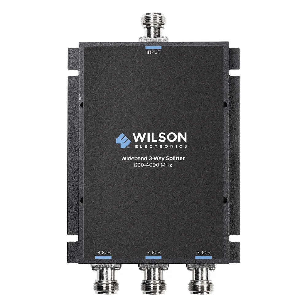 Divisor de 3 salidas, 50 Ohm, 600-4000MHz conector N-Hembra