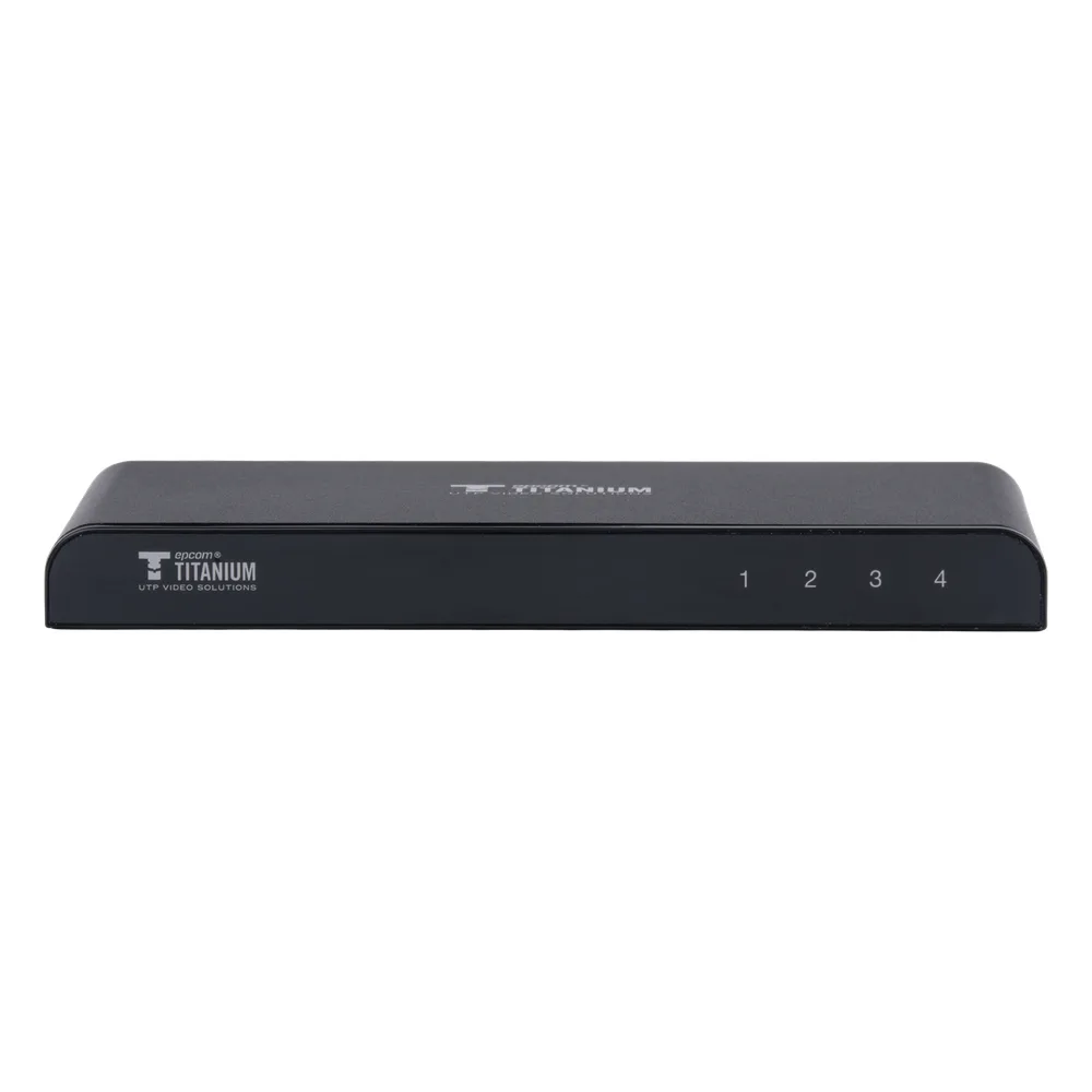 Divisor (Splitter) HDMI 4K de 1 Entrada a 4 Salidas (Simultaneas) / Soporta 4K×2K / Soporta hasta 4 equipos con conexión en Cascada / HDMI 3D  / HDR / HDMI 1.4 /  HDCP 1.4  / Audio PCM / Longitud del cable de entrada ≤30m y salida ≤25m. – vista 5