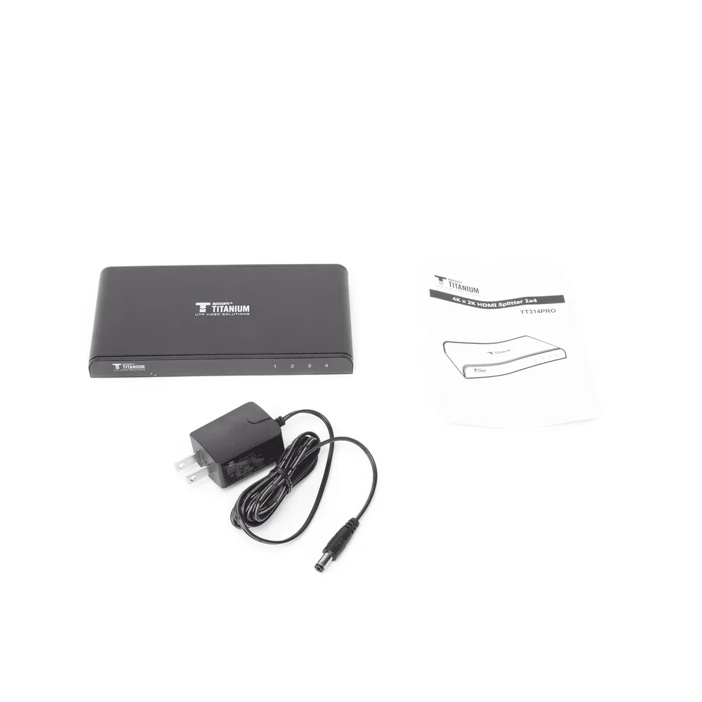 Divisor (Splitter) HDMI 4K de 1 Entrada a 4 Salidas (Simultaneas) / Soporta 4K×2K / Soporta hasta 4 equipos con conexión en Cascada / HDMI 3D  / HDR / HDMI 1.4 /  HDCP 1.4  / Audio PCM / Longitud del cable de entrada ≤30m y salida ≤25m. – vista 8