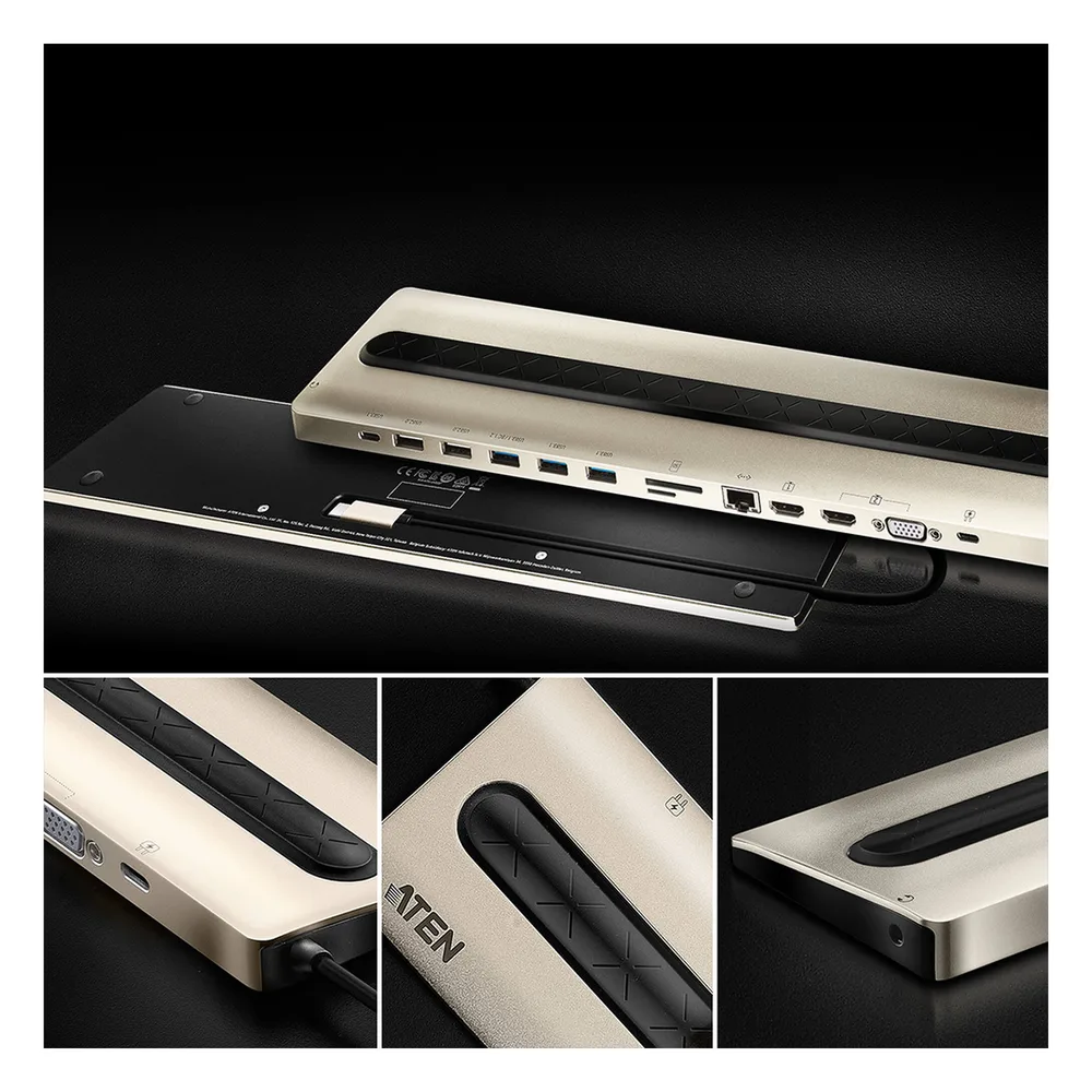 Docking station USB-C multipuerto con power pass-through – vista 4