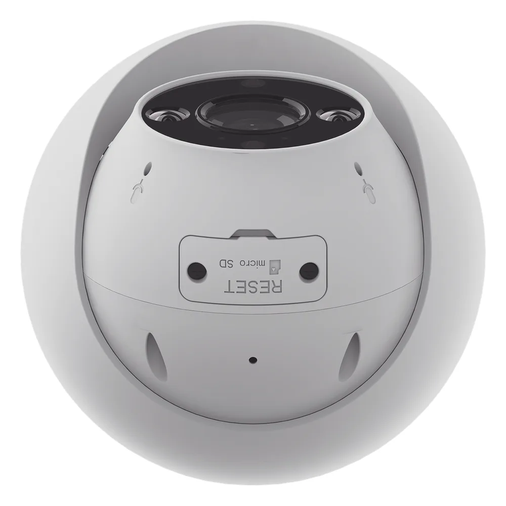 Domo IP 3 Megapíxel (2K) / Wi-Fi / Sirena y Estrobo /Audio de Dos Vías / Detección Humana y Vehiculo / Notificación Push / Audios Personalizables / Ranura Para Memoria hasta 512GB / Uso en Exterior IP67 – vista 3