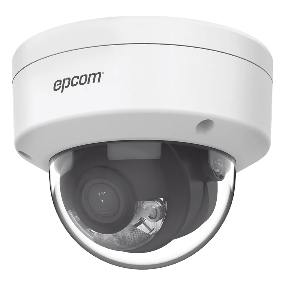 Domo IP 4 Megapixel / Lente 2.8 mm / ColorVu / ACUSENSE  / PoE / H.265+ / IP67 / IK08 / WDR 120 dB