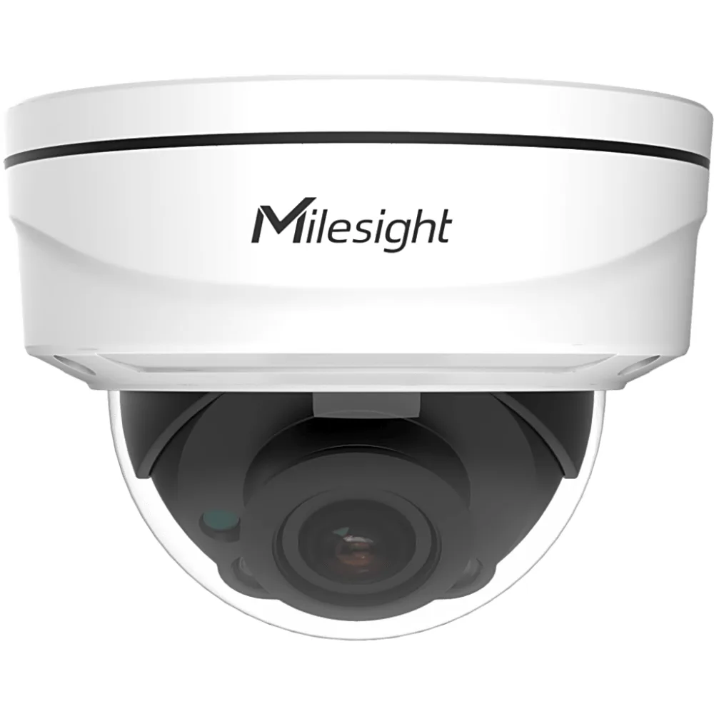 Domo IP Motorizado con IA / 2 Megapixel (1080p) / 90fps / 140dB Super WDR / VCA 2.0 / Smart IR II hasta 90 m (295 ft) / SIP / MicroSD 1TB / IP67 IK10 / ONVIF y VMS – vista 2