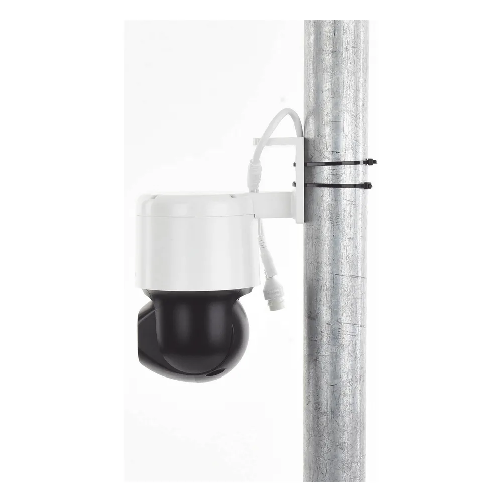 Domo PT IP 4 Megapixel / Lente 4 mm  / Luz Blanca 30 mts / dWDR  / PoE / IP66 / Micrófono y Bocina Interconstruido / Micro SD / Incluye Montaje de Pared y Techo – vista 4