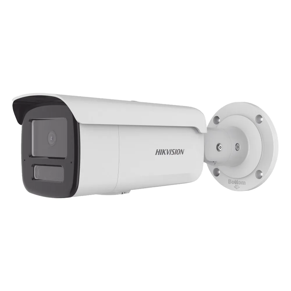 [Dual Light + 2 Micrófonos Integrados] Bala IP 6 Megapixel / Lente 4 mm / 80 mts Luz Blanca + 80 mts IR / ACUSENSE / Exterior IP67 / WDR 120 dB / PoE  / Micro SD / Metal / ACUSEEK